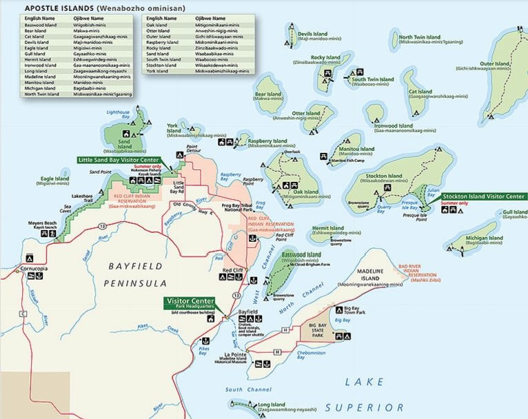 Apostle Islands web