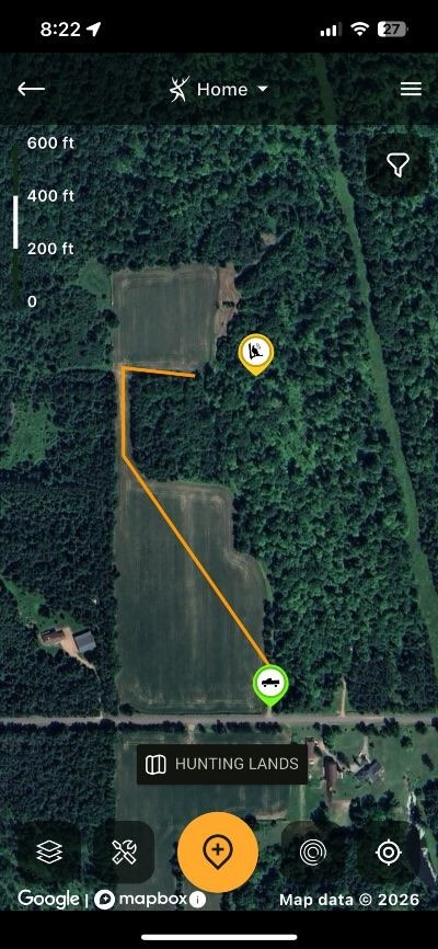 Hunt Stand map example turkeys