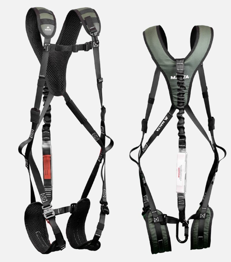 Malta Ultralight Harness kit in forest green