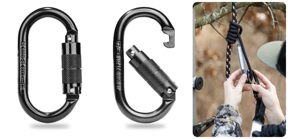 Collage Malta Dual Action Carabiner
