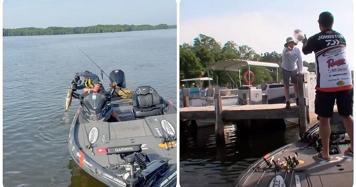 Pro Angler Catches Big Bass — and a Breakfast Sandwich!
