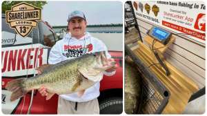 16 39 pound Texas bass collage