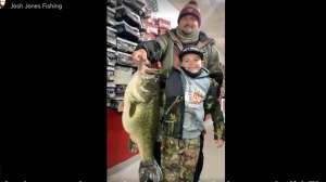 17 pound bass record