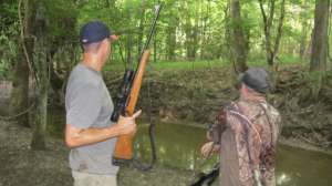 Feral hogs Randy Clemons with Barry Estes 3 Photo by Alan Clemons