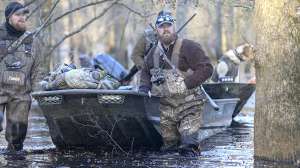 Arkansas waterfowl hunters Photo by AGFC