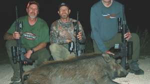 Best AR Ammo nighttime hogs Photo Patrick Meitin