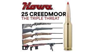 Howa 25 Creedmoor 1500 Rifles