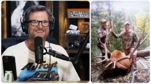 Dale Jr elk with bow