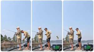 Bass angler loses rod into Rainy Lake