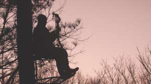 BW1641 Keep your silhouette in mind especially from a ground level view for stand placement copyright Mark Kayser