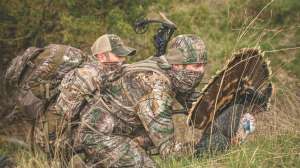 Bowhuntings reaping turkey