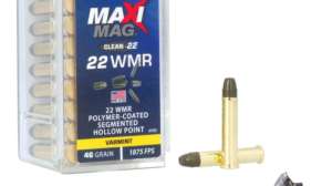 CCI Maxi Mag Clean 22 WMR ammunition