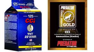CCI Rimfire Gold Award