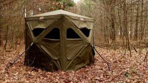 Cage ground blind