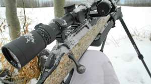 Cold weather rifle accuracy photo by Al Voth