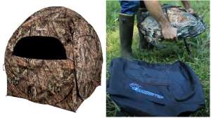 Collage Ameristep Doghouse Run and Gun blind