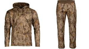 Collage Natural Gear Dura Fleece top and bottom