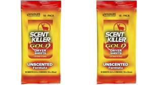 Collage Scent Killer Gold Dryer Sheets