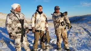 Coyote Craze College L R Seth Mc Carty Jacob Stemig Nemnich during the college field day