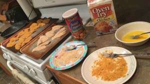 Crispy fillets beauty