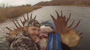 DIY moose bowhunt Alaska
