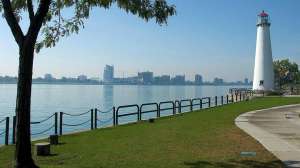 Detroit River Michigan