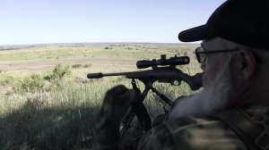 Foxpro Hunting TV using gun rest