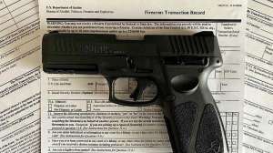 Guns NICS forms background checks photo by Alan Clemons
