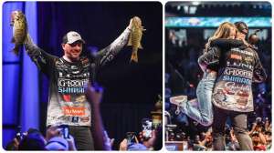 Gussy with winning fish