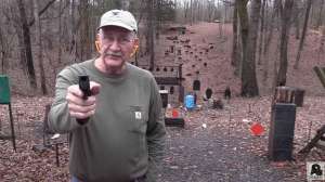 Hickok 45 pointing gun