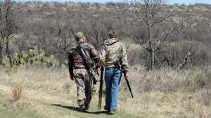 Hunting coyotes 1 in Texas photo by Clemons
