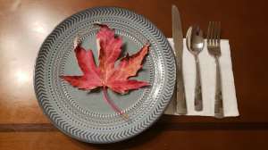Leaf plate