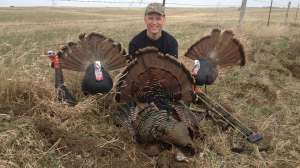 Maas with prairie turkey