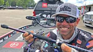 Mike Iaconelli bass fishing tiny buzzbait