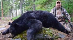 Mike with Sask black bear cropped