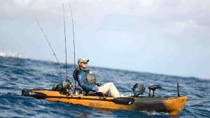 Old Town 1 Sportsman kayak with Minn Kota i Pilot Autopilot