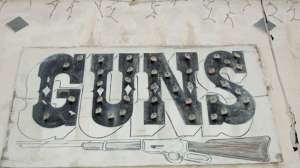 Old West Gun Sign 181003 162315