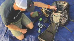 Organize treestand pack