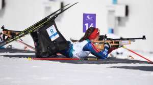 Para biathlon lead