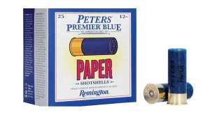 Peters blue paper shells