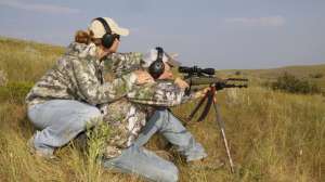 Practicing with summer varmint hunting copyright Mark Kayser