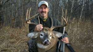Saskatchewan whitetail buck rifle Gordy Krahn