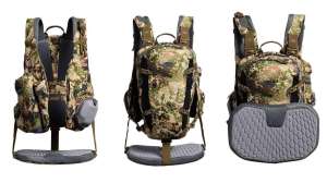 Sitka turkey vest collage