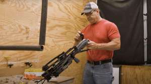 Ten Point crossbow worker