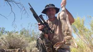 Air gun rabbit hunting august leah 181004 084625