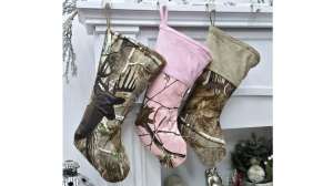 Camo Christmas stockings
