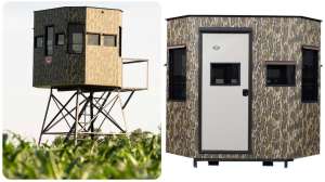 Collage rutted up blind