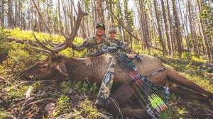 Heart when elk hunting cropped
