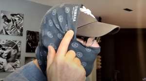 How to wear a neck gaiter video