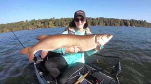 Kayak muskie